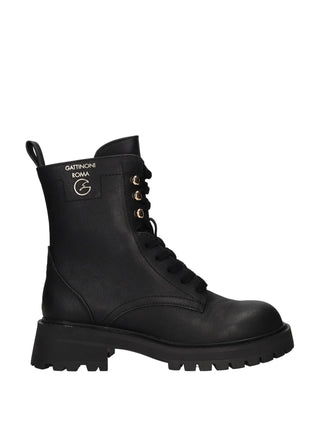 WOMEN'S AMPHIBIAN BOOT - GATTINONI ROMA BLACK - PINBA1602WNA