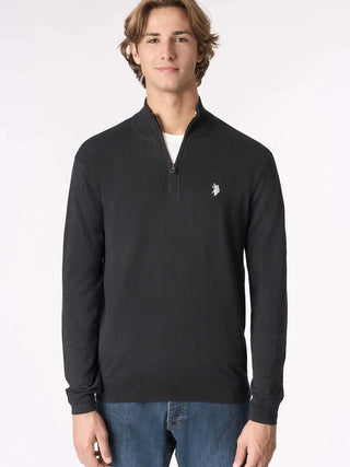 MEN'S SWEATER - US POLO ASSN. BLACK - US42173004 2