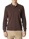 MEN'S POLO SHIRT - US POLO ASSN. BROWN - US42177003 1