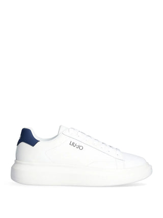 MEN'S SNEAKERS - LIU-JO WHITE-BLUE - 7B4027PX474