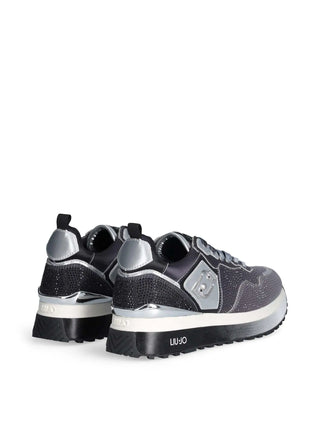 WOMEN'S SNEAKERS - LIU-JO BLACK-WHITE - BF5009TX001 3