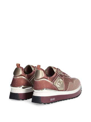 WOMEN'S SNEAKERS - LIU-JO PINK-WHITE - BF5009TX001 3