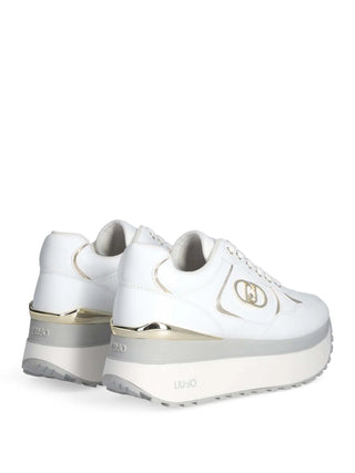 WOMEN'S SNEAKERS - LIU-JO WHITE - BF5011P0102 3