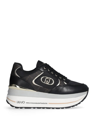 WOMEN'S SNEAKERS - LIU-JO BLACK - BF5011PX776