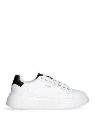 WOMEN'S SNEAKERS - LIU-JO WHITE-BLACK - BF5059PX748