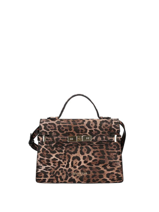 WOMEN'S HANDBAG - MARC ELLIS LEOPARD - AROUND M 26