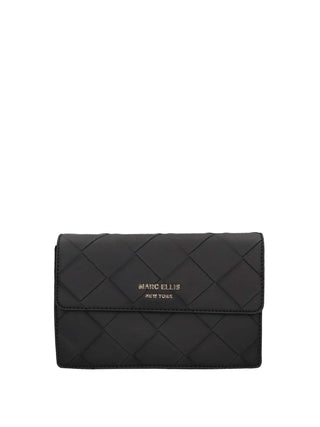 WOMEN'S SHOULDER BAG - MARC ELLIS BLACK-GOLD - BLOOM BAG