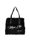 WOMEN'S HANDBAG - MARC ELLIS BLACK - BUBY HAIR M 1