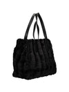 WOMEN'S HANDBAG - MARC ELLIS BLACK - BUBY HAIR M 3