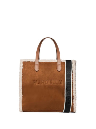 WOMEN'S HANDBAG - MARC ELLIS LEATHER - BUBY SUEDE L