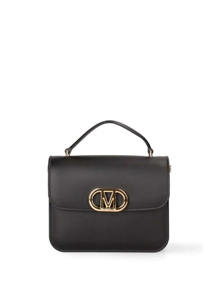 WOMEN'S HANDBAG - MARC ELLIS BLACK-GOLD - FLAT EAR _25