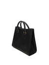 WOMEN'S HANDBAG - MARC ELLIS BLACK-GOLD - FLAT LIVELY M 2