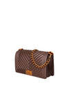 WOMEN'S SHOULDER BAG - MARC ELLIS BROWN - FLAT M _25 3