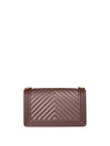 WOMEN'S SHOULDER BAG - MARC ELLIS BROWN - FLAT M _25 4