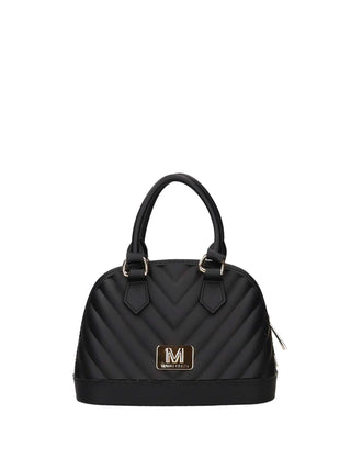 WOMEN'S HANDBAG - MARC ELLIS BLACK-GOLD - FLAT MAYA _25