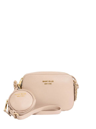 WOMEN'S SHOULDER BAG - MARC ELLIS TAUPE - JOY BAG