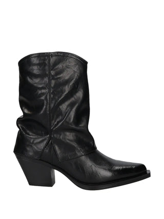 WOMEN'S ANKLE BOOTS - NAZARENO GABRIELLI BLACK - 6013