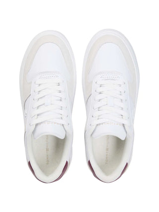 WOMEN'S SNEAKERS - TOMMY HILFIGER WHITE - FW0FW08632 4