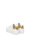 WOMEN'S SNEAKERS - TOMMY HILFIGER WHITE-GOLD - FW0FW08756 3