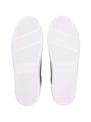 WOMEN'S SNEAKERS - TOMMY HILFIGER BLACK-SILVER - FW0FW08756 4