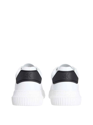 MEN'S SNEAKERS - CALVIN KLEIN WHITE-BLACK - YM0YM01296 3