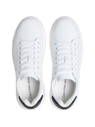 MEN'S SNEAKERS - CALVIN KLEIN WHITE-BLACK - YM0YM01296 4
