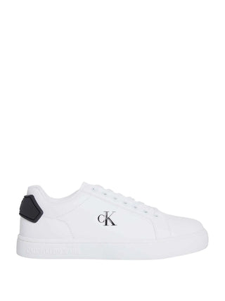 MEN'S SNEAKERS - CALVIN KLEIN WHITE-BLACK - YM0YM01297