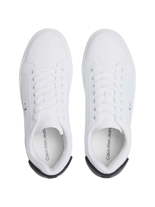 MEN'S SNEAKERS - CALVIN KLEIN WHITE-BLACK - YM0YM01297 4