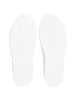 WOMEN'S SNEAKERS - CALVIN KLEIN WHITE-SILVER - YW0YW01877 5
