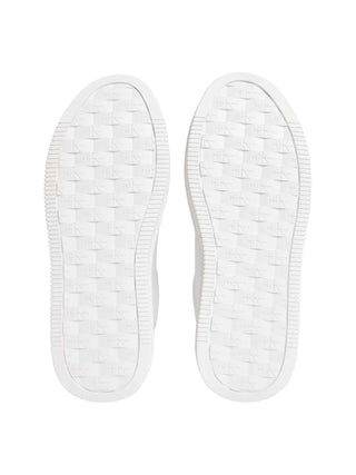 WOMEN'S SNEAKERS - CALVIN KLEIN WHITE-BLACK - YW0YW01878 5