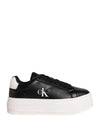 WOMEN'S SNEAKERS - CALVIN KLEIN BLACK-WHITE - YW0YW01878 1