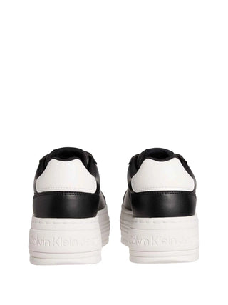 WOMEN'S SNEAKERS - CALVIN KLEIN BLACK-WHITE - YW0YW01878 3