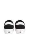 WOMEN'S SNEAKERS - CALVIN KLEIN BLACK-WHITE - YW0YW01896 3