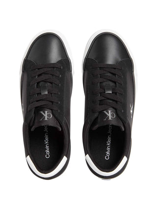 WOMEN'S SNEAKERS - CALVIN KLEIN BLACK-WHITE - YW0YW01896 5