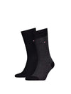 MEN'S SOCKS - TOMMY HILFIGER BLACK - 701226104 1