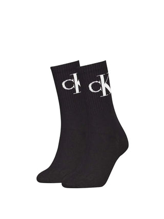 WOMEN'S SOCKS - CALVIN KLEIN BLACK - 701228811