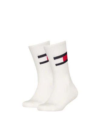 UNISEX CHILDREN'S SOCKS - TOMMY HILFIGER WHITE - 701229940