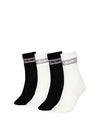WOMEN'S SOCKS - CALVIN KLEIN BLACK-WHITE - 701235385 1