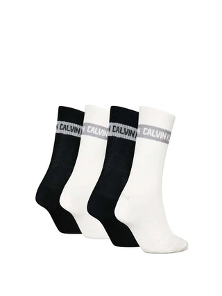 WOMEN'S SOCKS - CALVIN KLEIN BLACK-WHITE - 701235385 2
