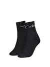 WOMEN'S SOCKS - CALVIN KLEIN BLACK - 701235518 1