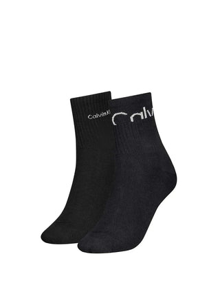 WOMEN'S SOCKS - CALVIN KLEIN BLACK - 701235518