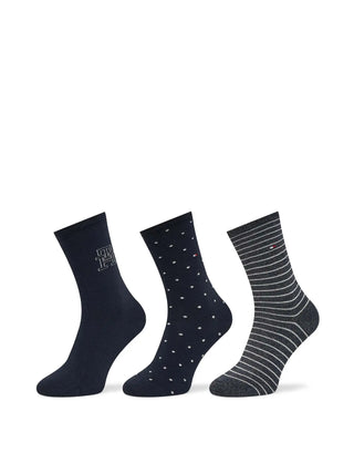 WOMEN'S SOCKS - TOMMY HILFIGER NAVY - 701236464