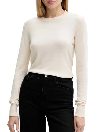 WOMEN'S SWEATER - SILVIAN HEACH WHITE - GPA25038MA