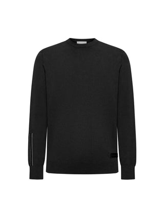MEN'S SWEATER - JOHN RICHMOND BLACK - UMA25054MA
