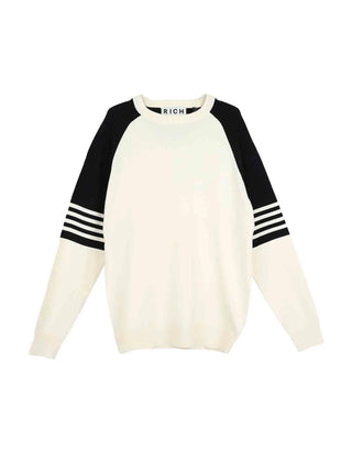 MEN'S SWEATER - JOHN RICHMOND WHITE - UMA25055MA