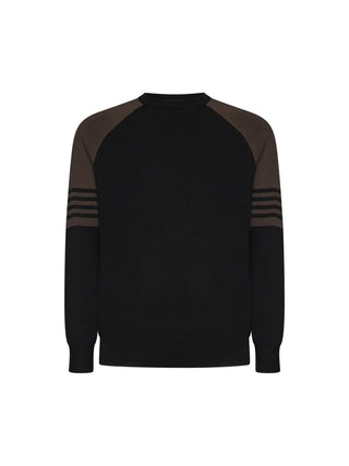 MEN'S SWEATER - JOHN RICHMOND BLACK - UMA25055MA