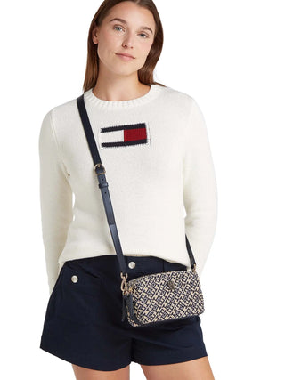 WOMEN'S SHOULDER BAG - TOMMY HILFIGER BLUE - AW0AW17443 5