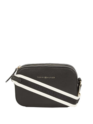 WOMEN'S SHOULDER BAG - TOMMY HILFIGER BLACK - AW0AW17450 1