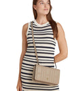 WOMEN'S SHOULDER BAG - TOMMY HILFIGER TAUPE - AW0AW17454 4