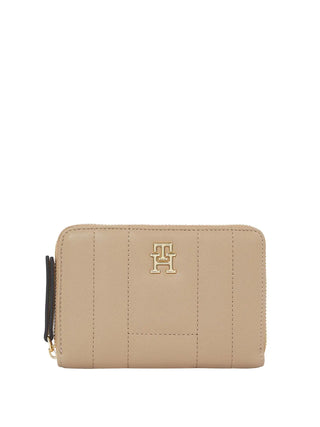 WOMEN'S WALLET - TOMMY HILFIGER TAUPE - AW0AW17476